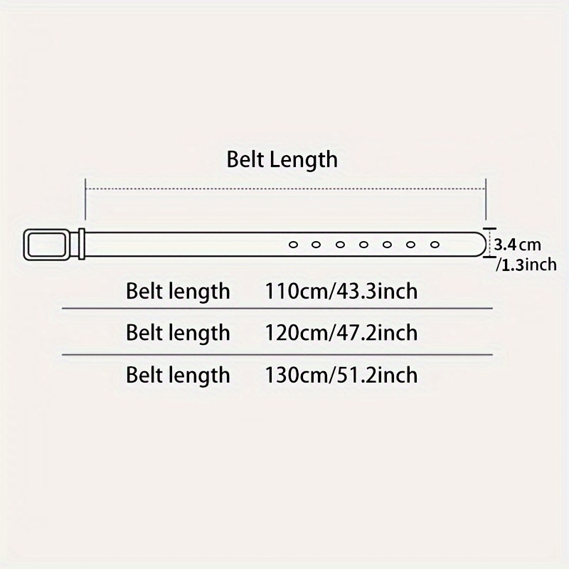 Men's Versatile Business Casual Belt